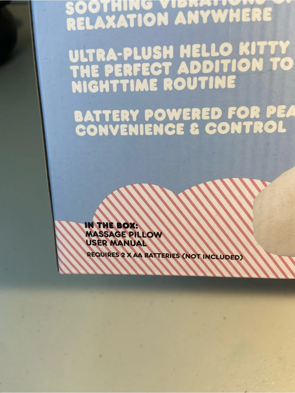 Hello Kitty Cinnamoroll White Blue Weighted Massage Pillow